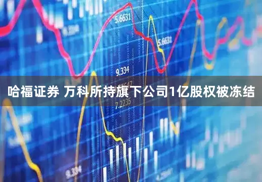 哈福证券 万科所持旗下公司1亿股权被冻结