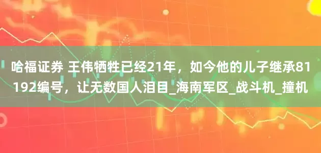 哈福证券 王伟牺牲已经21年，如今他的儿子继承81192编号，让无数国人泪目_海南军区_战斗机_撞机