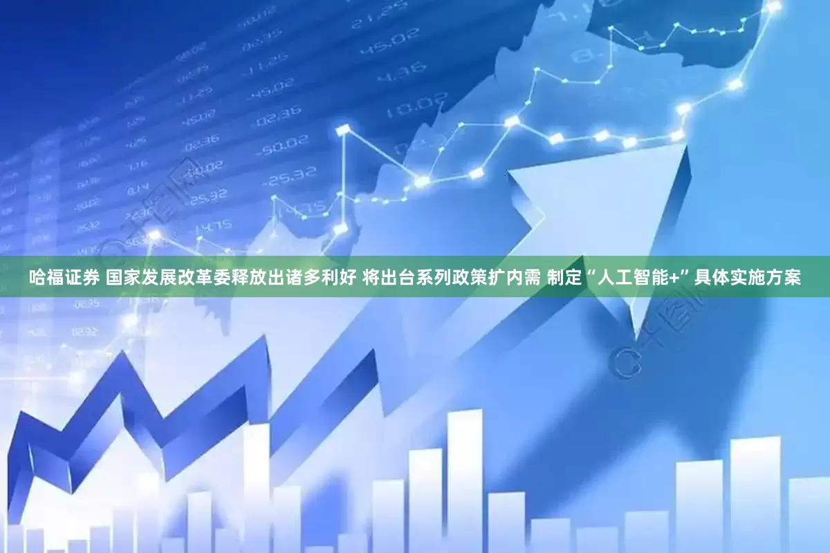 哈福证券 国家发展改革委释放出诸多利好 将出台系列政策扩内需 制定“人工智能+”具体实施方案
